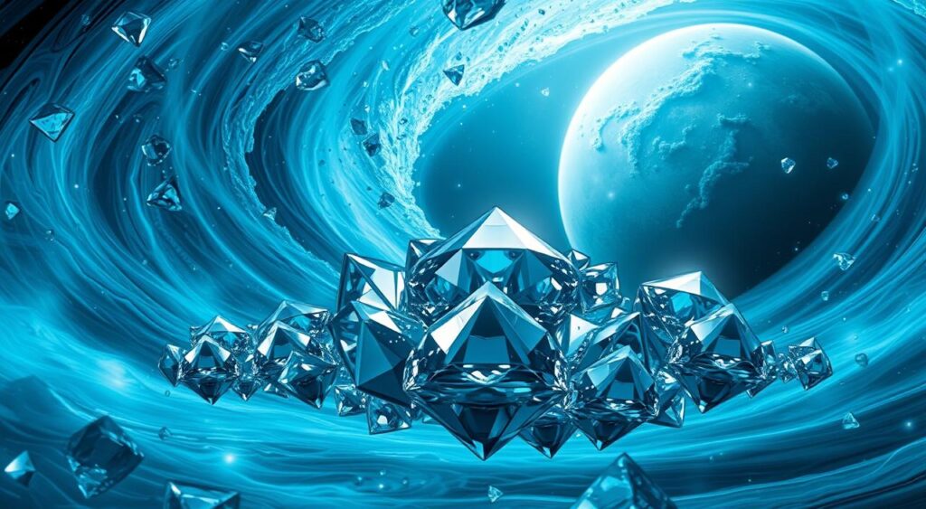 diamantes em Netuno e Urano diamantes em Netuno e Urano