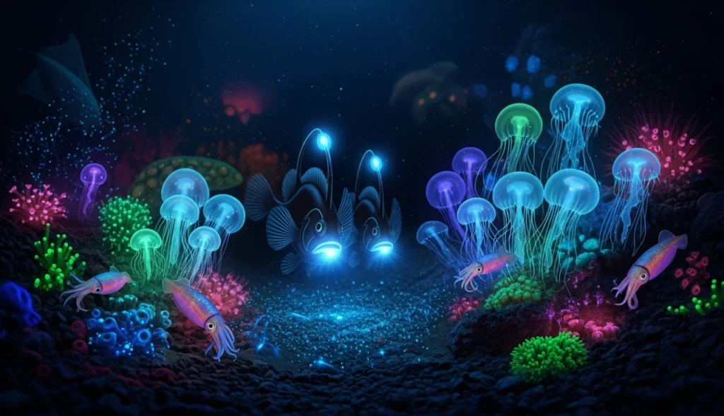 Animais que brilham no escuro conhe a essas criaturas luminosas 2