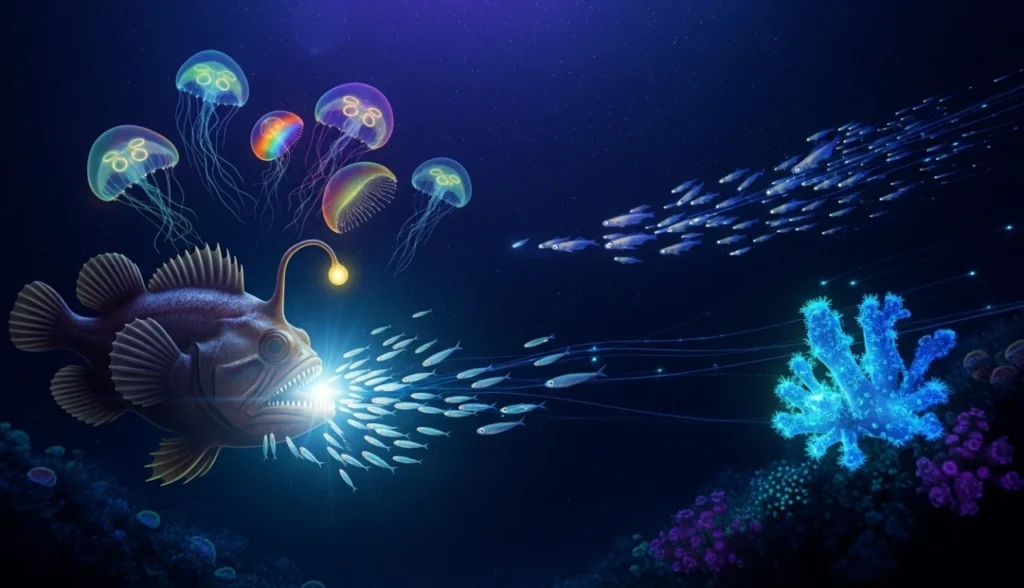 Animais que brilham no escuro conhe a essas criaturas luminosas 3